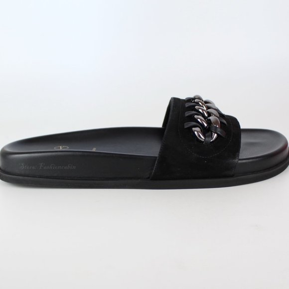 NEW VALENTINO GARAVANI Chain Slide Sandal - Picture 3 of 16